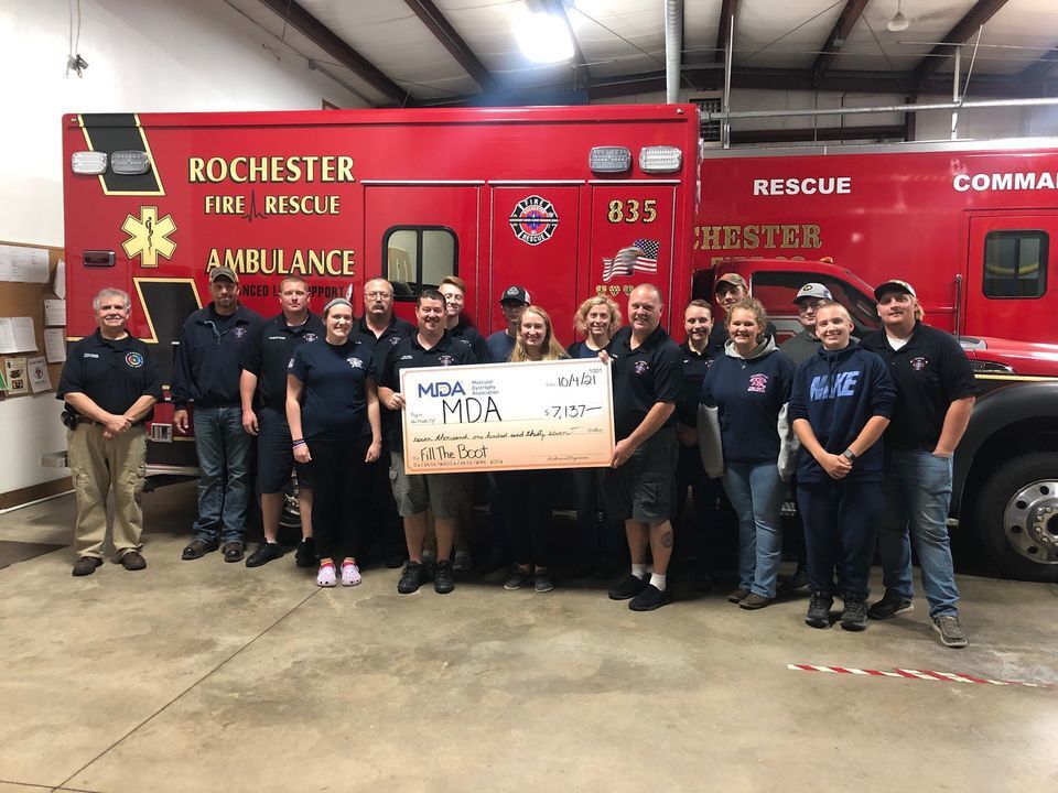 Rochester Volunteer Fire Company supports the MDA